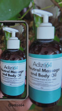 Load and play video in Gallery viewer, Adize64 Neutral Massage and Body Oil for sensitive skin that needs nourishment without fragrance or grease.

